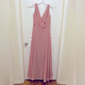 NWT Davids Bridal Bridesmaid dress size 16 desert coral